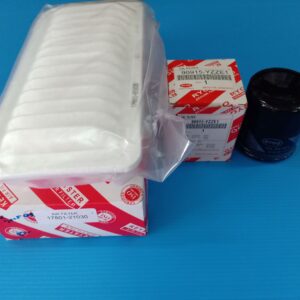 ชุดกรองอากาศ+กรองเครื่อง โตโยต้า VIOS ปี'04-07 OEM Brand
